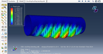 اموزش شبیه سازی مواد کامپوزیت در اباکوس